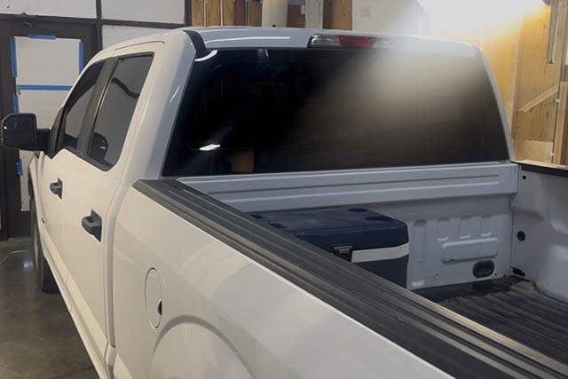 Professional automotive window tinting